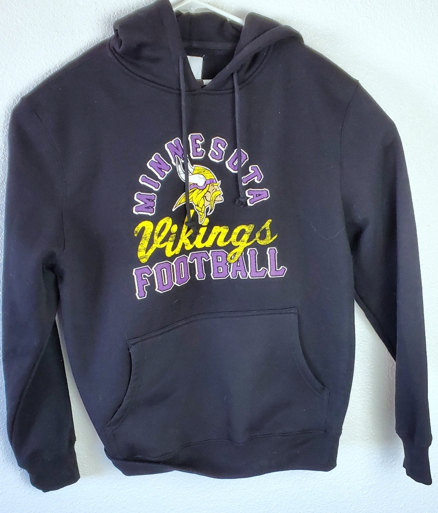 Minnesota Vikings Majestic NFL Pullover Hoodie Sweatshirt Men’s Medium Football